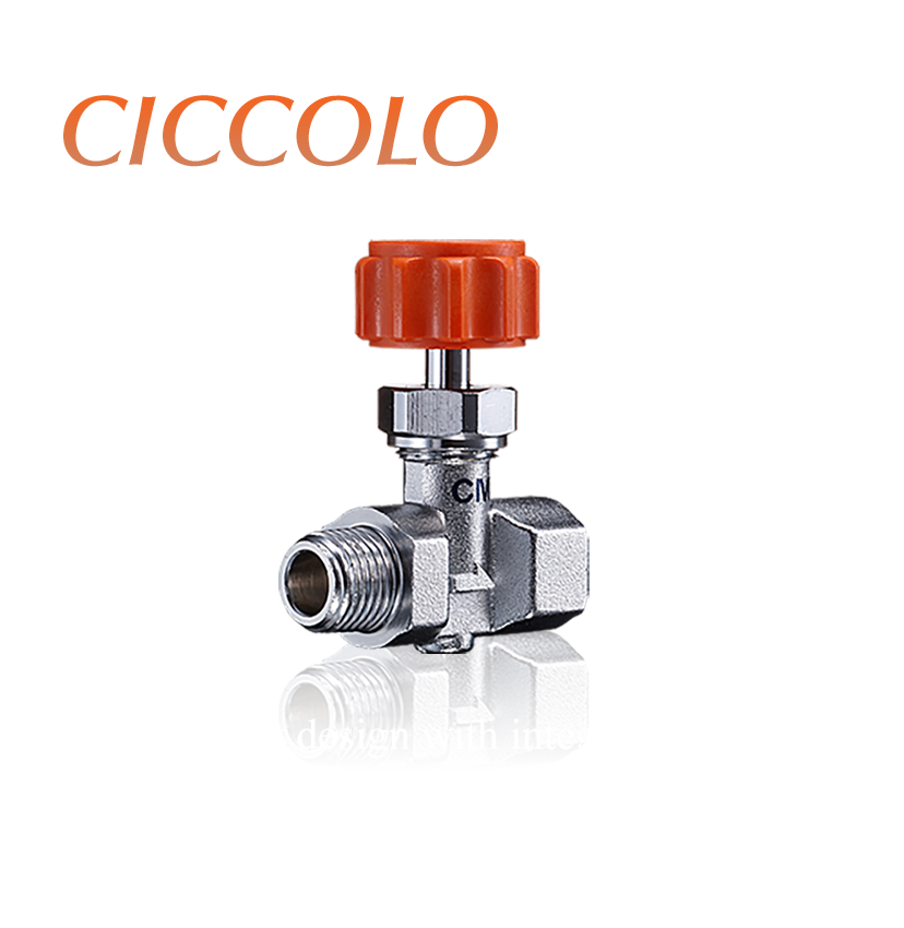 Compact design with integrated fitting Needle valve with adjustable flow rate | ciccolo