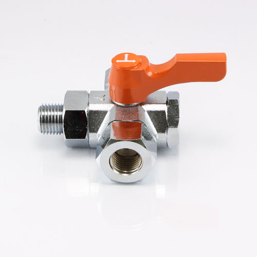 エースボール4W<br>内ねじタイプ<br>（3方4面シート弁）【RoHS